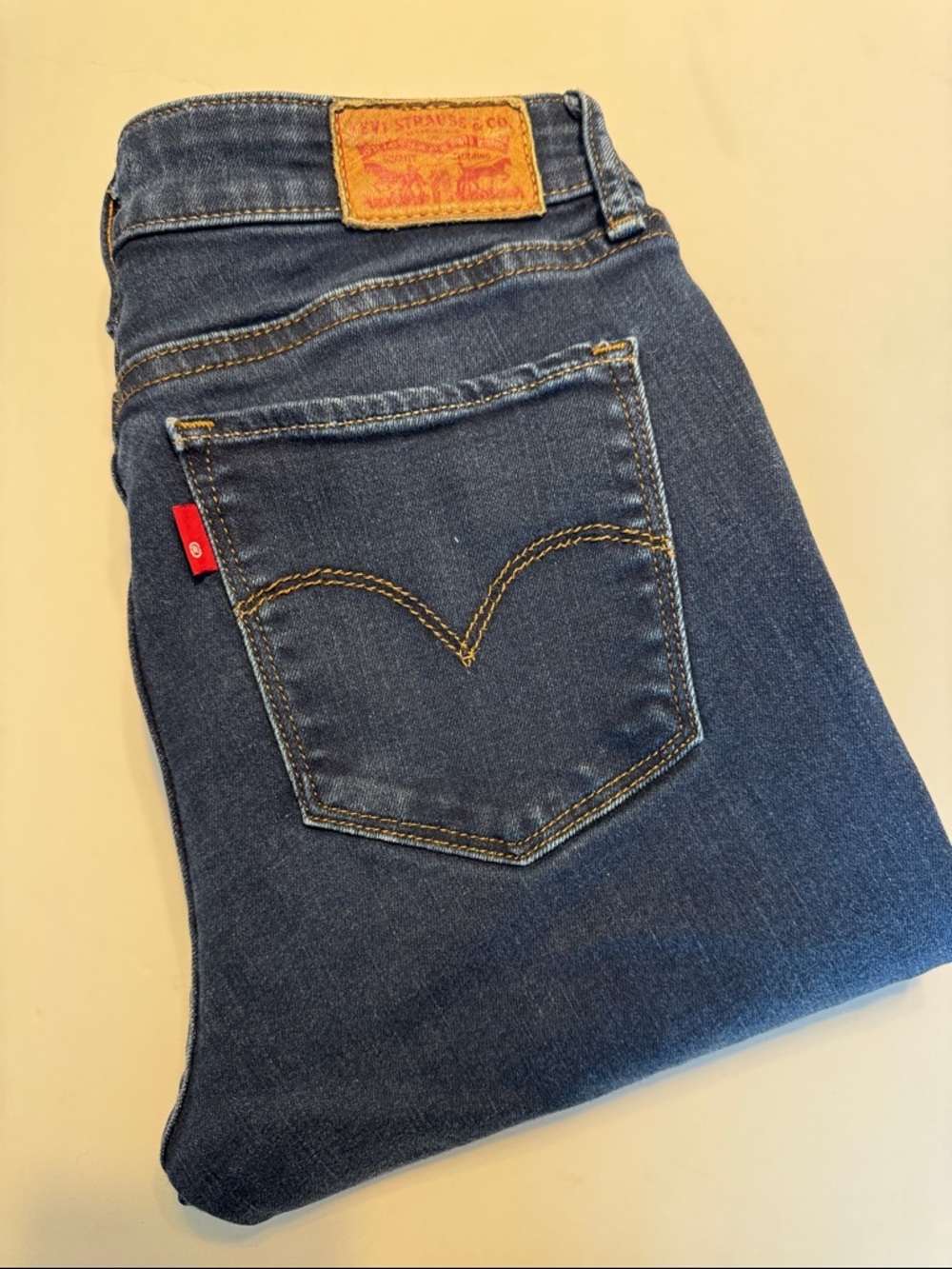 Levi's 715 Women's Dark Blue Bootcut Jeans